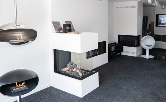 Pejse showroom i Aalborg